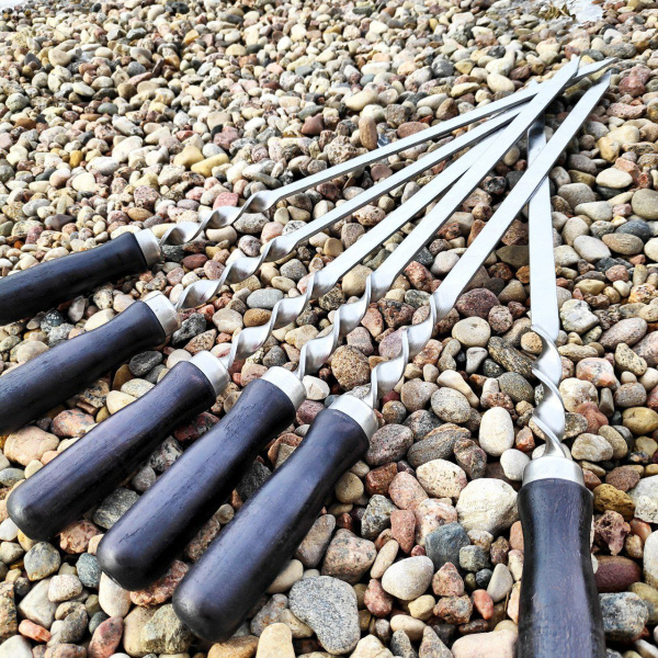 Набор для шашлыка и гриля в чемодане Царский №4.1 Кизляр России, 14 предметов